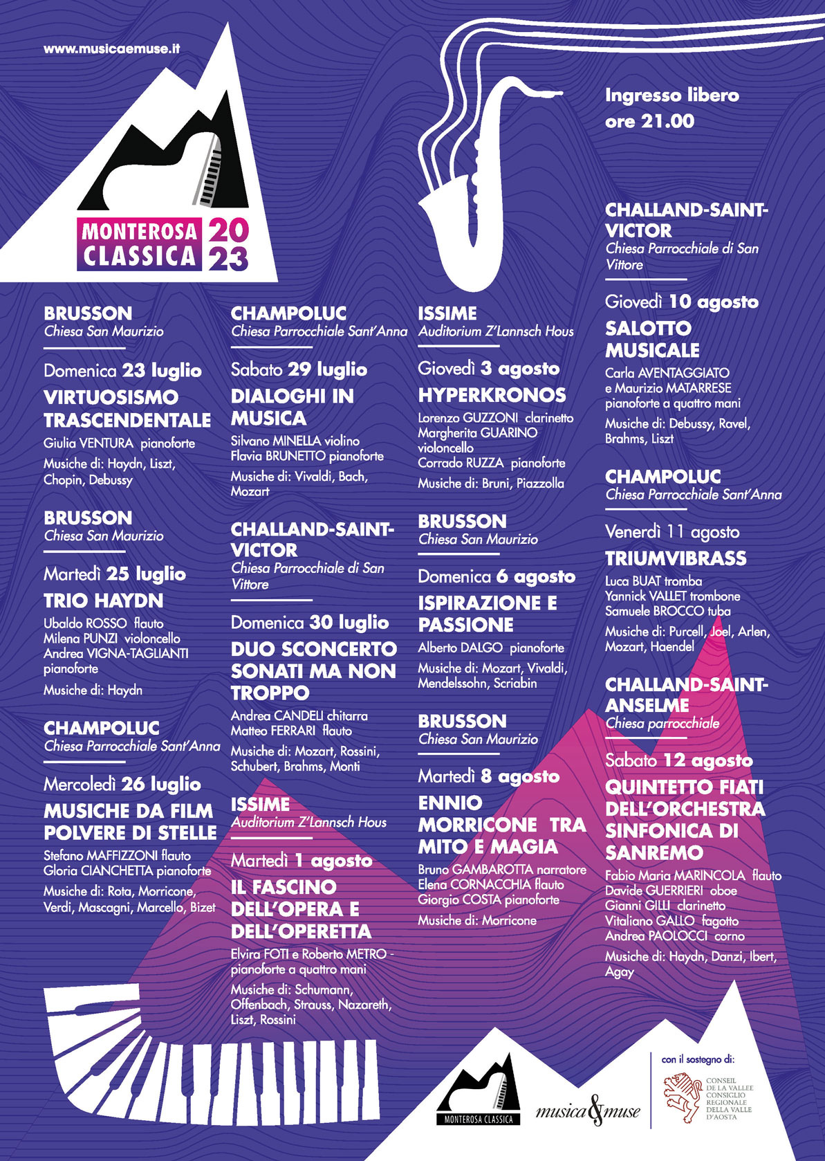 Concerti Aperitivo - Monterosa 23